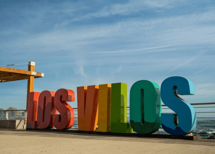 letras volumetricas de los vilos